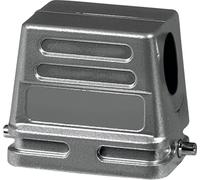 Amphenol C146 10G006 500 1 boîtier de tulle 1 étrier longitudinal, 1 sortie de câble sur le côté, bas de forme 1 pièce