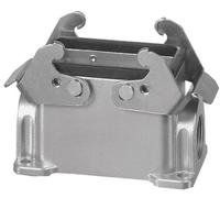 Amphenol C146 10N010 500 1-1 Embase à monter en saillie 2 doubles étriers, 1 sortie de câble, version basse 1 pc(s)