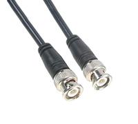AMPHENOL CO-058BNCX200-100 Câble coaxial RG58 noir, 50 Ohm, BNC mâle vers BNC mâle, 30 m