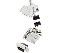 Amphenol L17D45PK-M-09+L717DE09PST Kit embase SUB-D mâle 45 ° Nombre de pôles: 9 raccord à vis 1 pc(s)