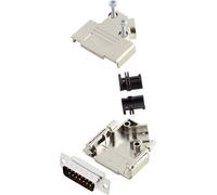 Amphenol L17D45PK-M-15+L717SDA15P Kit embase SUB-D mâle 45 ° Nombre de pôles: 15 fût à souder 1 pc(s)