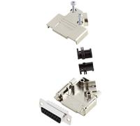 Amphenol L17D45PK-M-15+L77SDA15S Kit embase SUB-D femelle 45 ° Nombre de pôles: 15 fût à souder 1 pc(s)