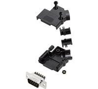 Amphenol L17D45PK-P-15-L717DA15PST Kit embase SUB-D mâle 45 ° Nombre de pôles: 15 raccord à vis 1 pc(s)