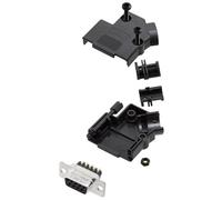 Amphenol L17D45PK-P-25-L77DB25SST Kit embase SUB-D femelle 45 ° Nombre de pôles: 25 raccord à vis 1 pc(s)