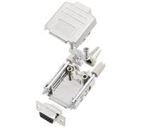 Amphenol L17DPPK25-M+L77HDB44S Kit embase SUB-D femelle 180 ° Nombre de pôles: 44 fût à souder 1 pc(s)