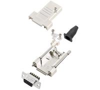 Amphenol L17DTSL09-RG-LJS-T+L77DE09SST Kit embase SUB-D femelle 180 ° Nombre de pôles: 9 raccord à vis 1 pc(s)