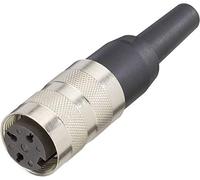 AMPHENOL T 3261 001 Cosse cylindrique mâle Femelle, Droit Série (connecteur Rond): C091 Nbr Total de pôles: 3 1 pc(s)