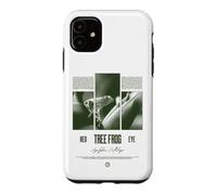 Amphibien de la forêt Tropicale de rainette aux Yeux Rouges Coque pour iPhone 11