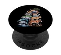 Amphibiens étonnants et Animaux du désert PopSockets PopGrip Adhésif