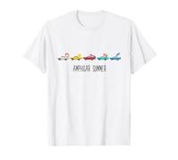Amphicar Vêtements d'été pour salons automobiles, baignades, éclaboussures T-Shirt