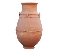 Amphore À Anses Traditionnelles En Terre Cuite Du Désert Du Sahara Multicolore