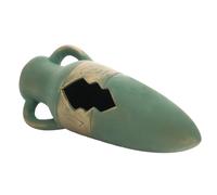 Amphore Bronze M 21 Cm Cachette Vase Décor Aquarium Décoration Aquariums