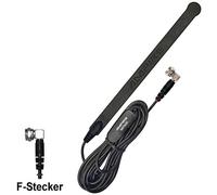 Ampire ANT500 DAB+ DVB-T2 Antenne Active 20dB, F-Fiche Monture D'Antenne