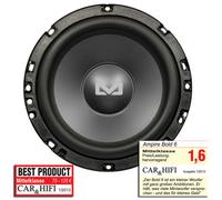 Ampire BOLD06 16cm 16,5cm 16er Subwoofer Basse Kick-Bass pour Boîtier Auto Koff