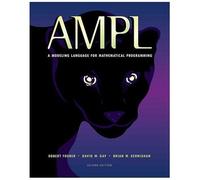 Ampl : A Modeling Language For Mathematical Programming
