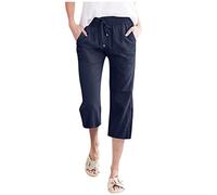 Ample Ensemble Haut Blanc randonnée léger Portefeuille a Nouer Sport 3/4 Jogging d'été Cargo uni Yoga Court décontracté Jupe-Culotte de Panta Jupes Panties Plage Pas Cher Haute 7/8 resserré Cheville
