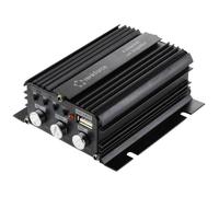 Renkforce RF-CMP-204 Ampli auto 4 canaux 200 W Lecture audio Bluetooth®/USB, Réglage volume/basses/aigus