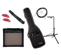 Ampli Guitare Electrique 15W Pack Debutants avec Housse Cable Sangle Plectres