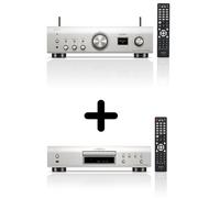 Ampli Hifi Stéréo Denon PMA-900HNE Argent + Platine CD DCD-900NE Argent