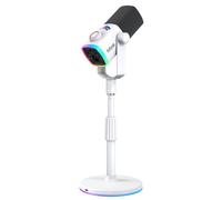 ampli micro blanc - Fifine - AM8 PRO S - USB Type-C - Filaire - 50 - 16000 Hz - -50 - +3 dB - De bureau