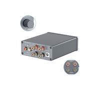 Fosi Audio V1.0G Amplificateur Audio 2 Canaux, 50 W x 2 Mini Amplificateur Stéréo Hi-Fi, Amplificateur de Puissance TPA3116 Intégré Classe D avec Contrôle pour Home Cinéma