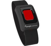 amplicomms Bracelet d'appel d'urgence de remplacement pour BigTel 50 Plus noir Bracelet d'appel d'urgence protégé contre les projections d'eau avec touche SOS Peut être porté au poignet (ATL1425635)