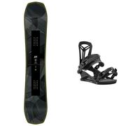 Amplid - Fixations de snowboard all mountain - Pack Singular Twin 2025 - Bleu Bleu S,M,L,XL