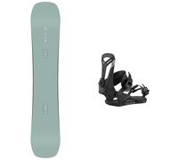 Amplid - Packs (snowboard + fix) - Snowboard all-mountain - Pack Memory Stick 2026 - Gris Gris 156 cm