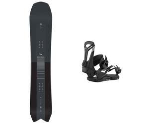 Amplid - Packs (snowboard + fix) - Snowboard all-mountain - Pack Souly Grail 2026 - Noir Noir 157 cm