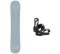 Amplid - Packs (snowboard + fix) - Snowboard freestyle - Pack Cab Driver 2026 - Gris Gris 149 cm,152 cm,155 cm,158 cm