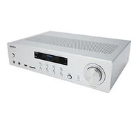 AMPLIFICADOR AIWA AMU-120BT Plata 2XCANALES/CHASIS METAL/2XOUT 60W/BT 5.0/USB/SD AMU-120BTSR