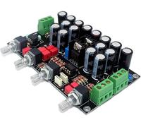 Amplificador Audio Hifi Opa2604+Ad827 Opamp 5532 Lm337 Lm317 Préampli Préamplificateur Préamplificateur Carte De Contrôle De Tonalité