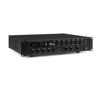 Amplificateur 100V - POWER DYNAMICS - PMP480 - 480 Watts RMS - 6 Zones - Connectivité Bluetooth