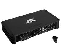 ESX Qm500.4 Classe D 4-Kanal Numérique Amplificateur 500 Wrms Avec Basse Éloigné