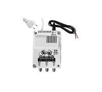 ME - Amplificateur 40dB d'antenne tv vhf fm uhf extérieure 1 entrée 2 sorties tonna 301088 12V 24V 230V - Camping-car caravane bateau