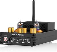 Amplificateur à lampes HiFi Bluetooth 5.0 - Amplificateur audio à tube de soupape - Amplificateur phono MM - 320 W