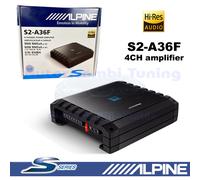 Amplificateur ALPINE S2-A36F Classe D S-Series 4 Canaux Puissance WRMS 4 X 90