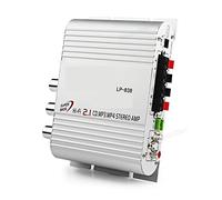 Amplificateur Audio, 12V Mini Hi-Fi Auto Voiture Stéréo Amplificateur De Puissance Amp Booster Radio MP3 Stéréo for Voiture Moto Maison