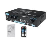 Amplificateur Audio, 40 0w + 400W Amplificateur numérique mini 2.0 canaux Bluetooth 5.0 Récepteur USB Music Player Stéréo Home/Catégorie de voiture/Marine Audio Ampp