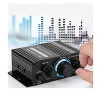 Amplificateur Audio, 400W 12V 2 canaux Puissant amplificateur de Puissance stéréo numérique HiFi ampli Basse Son Voiture Home cinéma