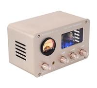 Amplificateur Audio, 6H3N amplificateurs de préamplificateur à tubes HiFi préampli à tubes tampon biliaire amplificateur Audio haut-parleur amplificateur de son Home cinéma 2 canaux(Khaki)