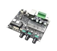 Amplificateur audio, Amplificateur de caisson basses stéréo 2.1 canaux Bluetooth 5.0 50 W x + 100 Pour la maison et le karaoké