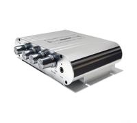 Amplificateur audio en aluminium 2.1 20 W pour haut-parleur rms en | Caisson de basses 40 W, 2 x 20 W pour RMS, basses claires, idéal pour le home cinéma, les fêtes