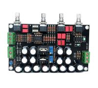 Amplificateur Audio Hifi Opa2604 + Ad827 Opamp 5532 Lm337 Préampli Lm317 Préamplificateur Volume Carte De Contrôle De Tonalité