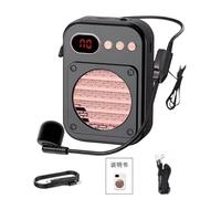 Amplificateur Audio - Microphone Personnel Pour Enseignants, Système Audio Portable, Amplificateur De Voix Personnel, Amplificateur Audio Léger Pour Enseignants, 12 Heures De Travail, Microphone Porta