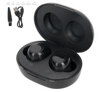 Amplificateur auditif avec réduction de bruit, batterie rechargeable longue durée, volume réglable et son cristallin. Bonne qualité.
