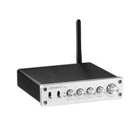 Amplificateur Bluetooth, 21 canaux, réglage des basses et des aigus, pas de prise secteur