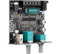 Amplificateur Bluetooth 5.1 -Board 9 ? 24 V 2.1 canaux mini r?cepteur Module d'amplification num?rique st?r?o sans fil pour haut-parleurs passifs ? domicile
