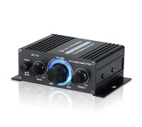 Amplificateur Bluetooth de classe D AK35 AK380/AK170 puissance cinéma maison Entrée AUX USB/SD 2 canaux(AK35 US Plug)