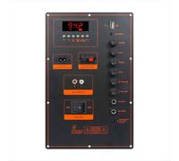 Amplificateur Bluetooth haute puissance 2 x 50 W pour haut-parleur trolley, module audio extérieur, amplificateur stéréo double canal